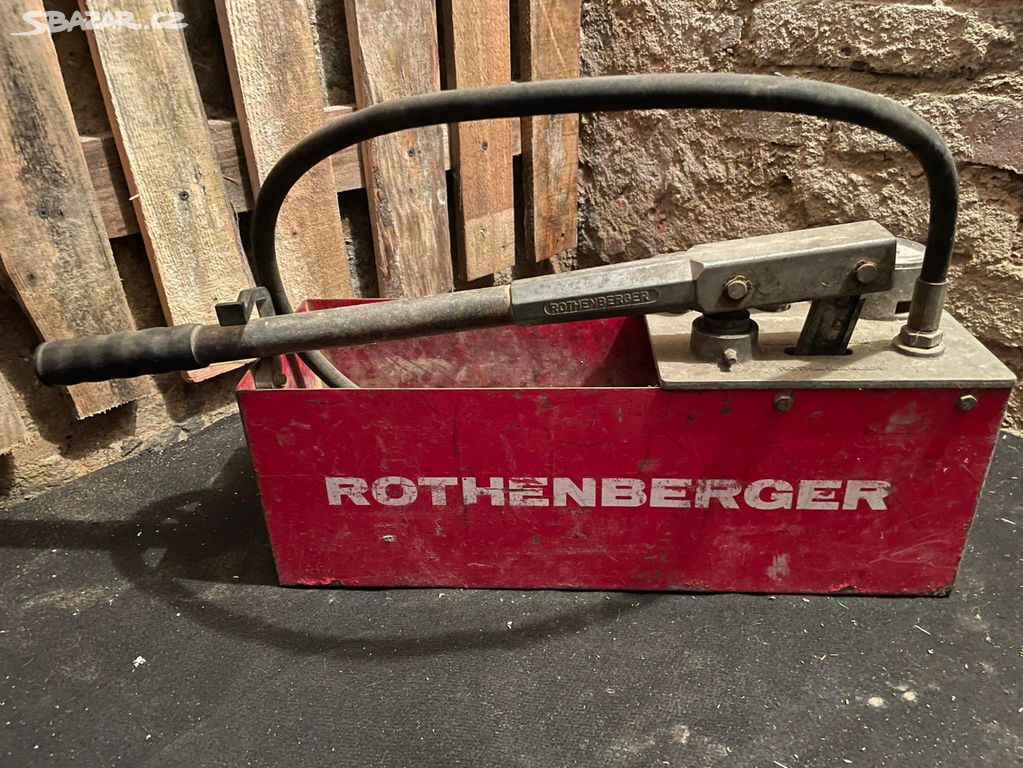 Rothenberger RP 50 - zkušební tlaková pumpa