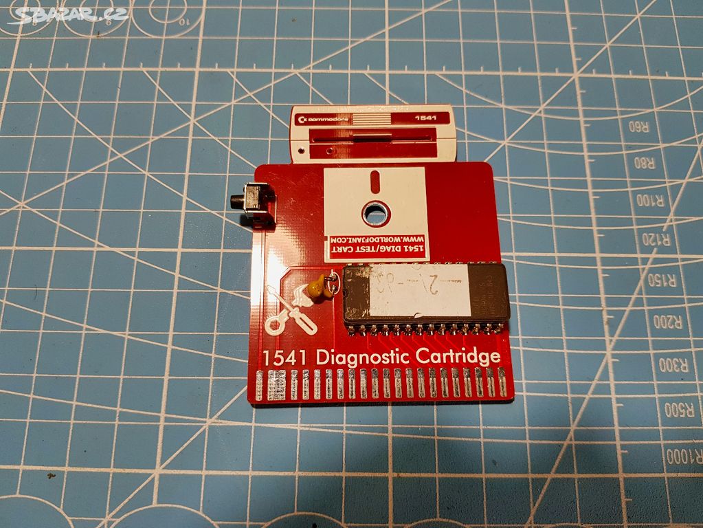Diagnostická cartridge pro Commodore C-1541-II