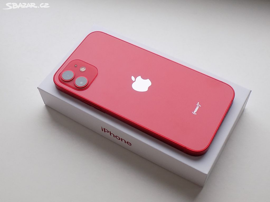 APPLE iPhone 12 64GB Red - ZÁRUKA 12 MĚSÍCŮ