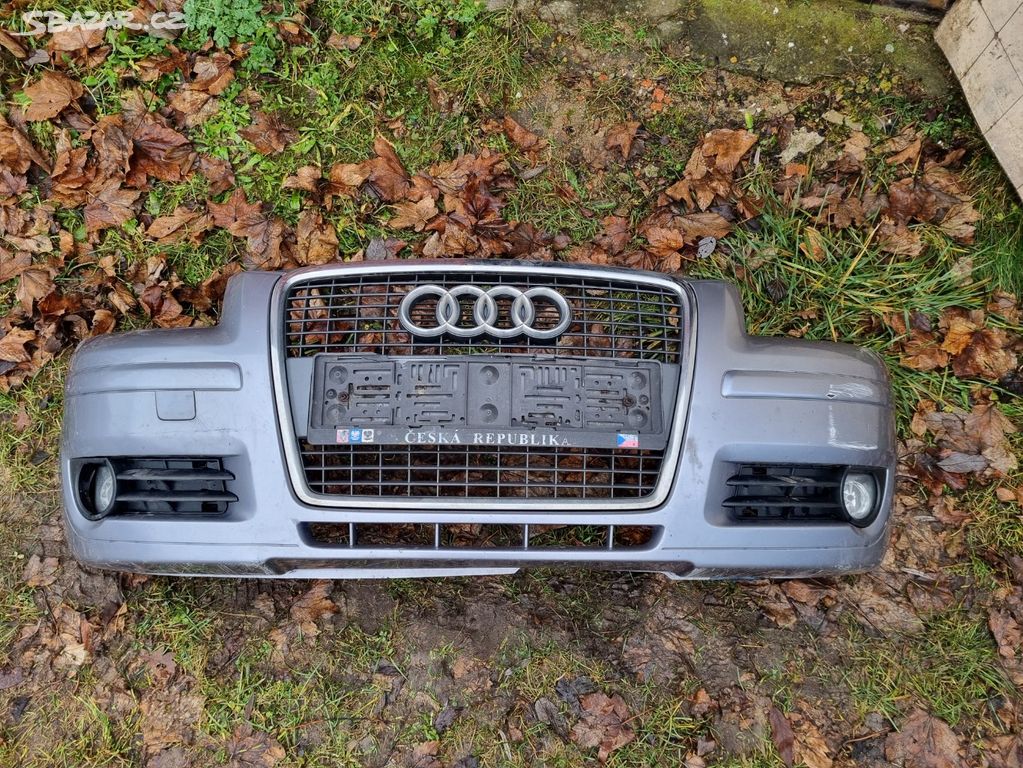 Audi A3 8P Sportback přední nárazník, maska, kompl