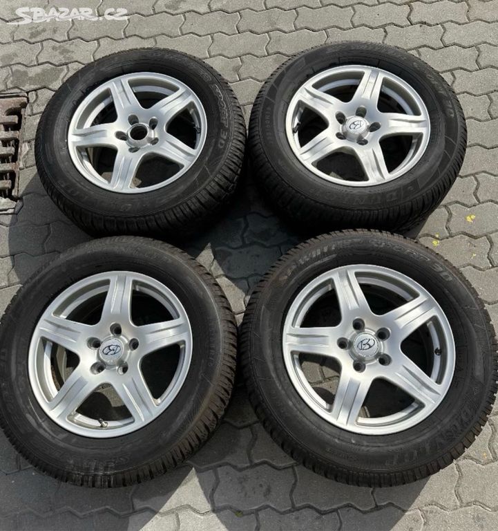 16 HYUNDAI alu kola 5x114,3 zimni pneu