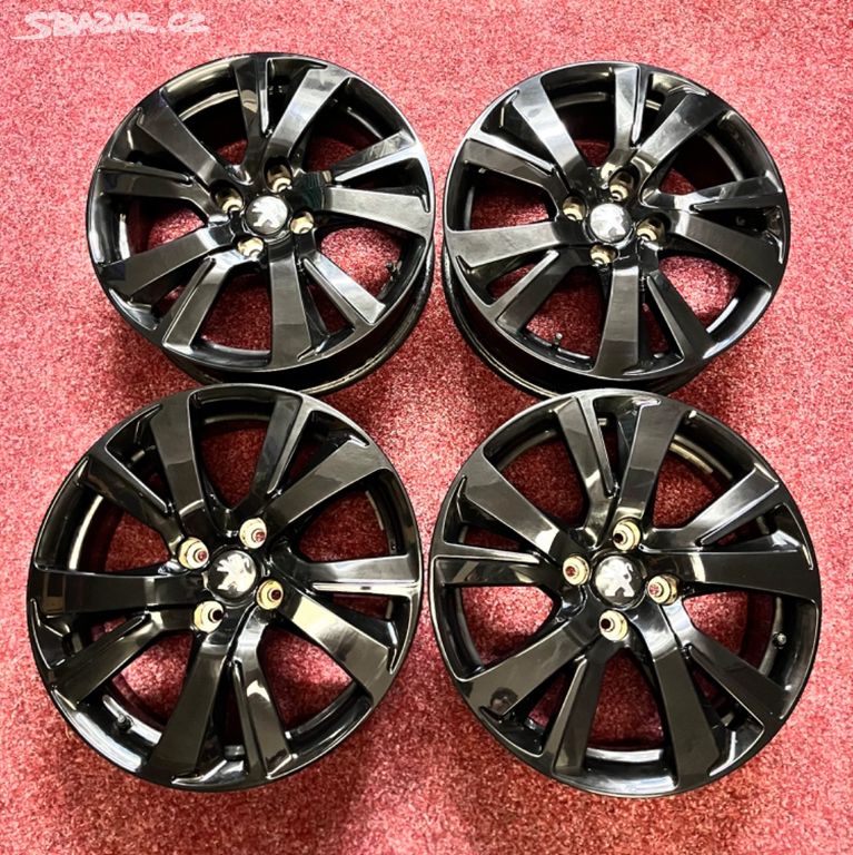 4x108 R17 originál alu disky Peugeot 2008