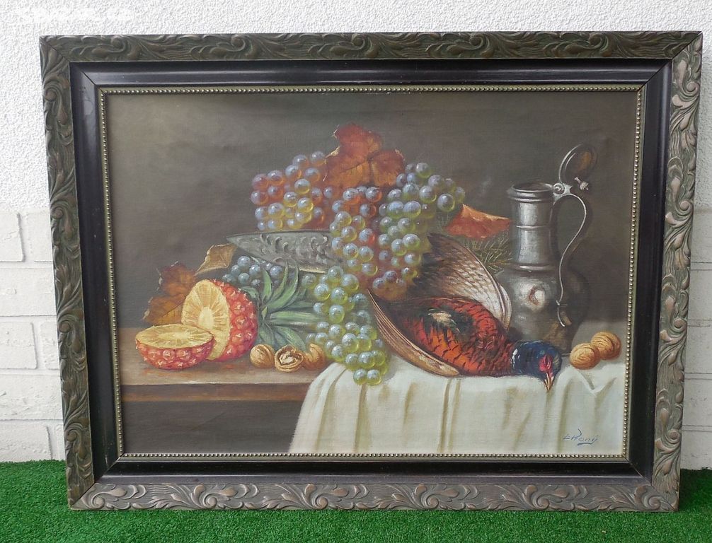 Obraz olejomalba na plátně, 2. polovina 19. stol.