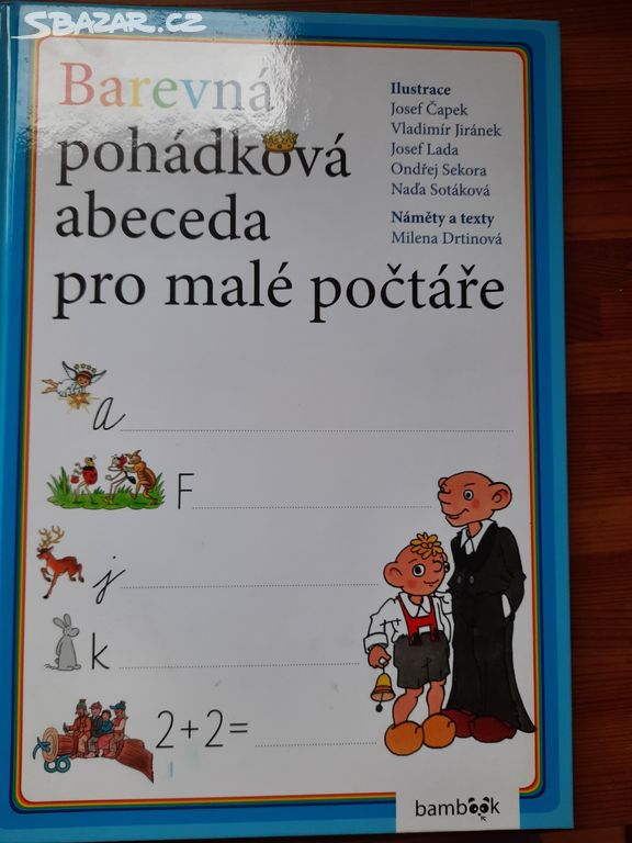 Nova dětská knížka Barevná pohádková abeceda
