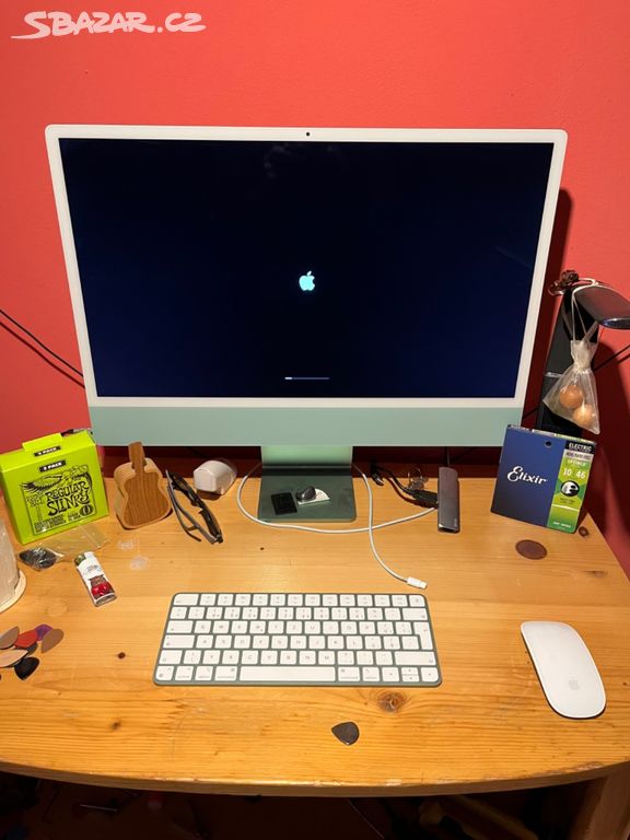 iMac 24" 4.5 M1 8jádrový CPU 256GB - zelený