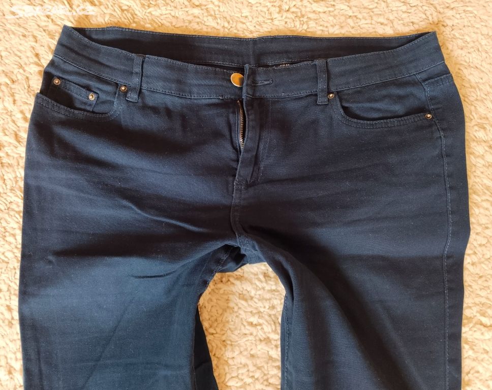 Dámské kalhoty, v 42, modrá, jak NEW