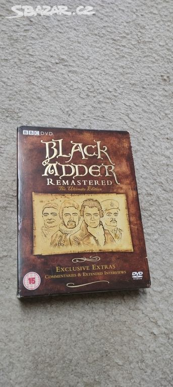 Černá zmije Black adder remastered , sběratelská
