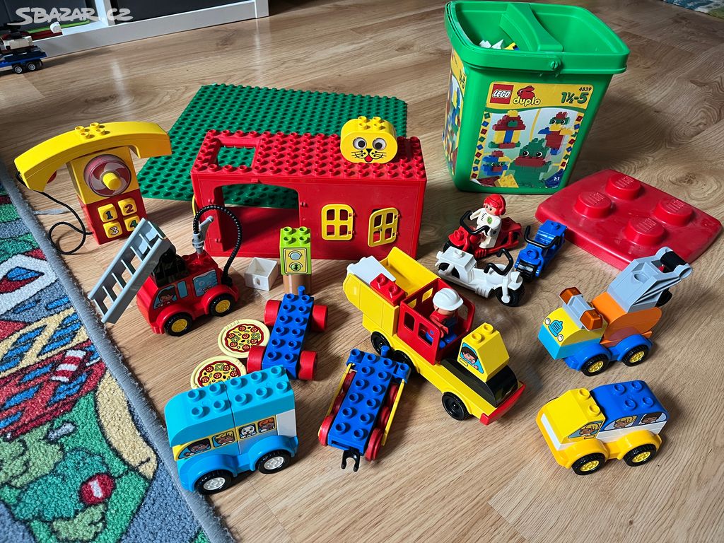 Lego Duplo velká sada sběratelské retro kousky