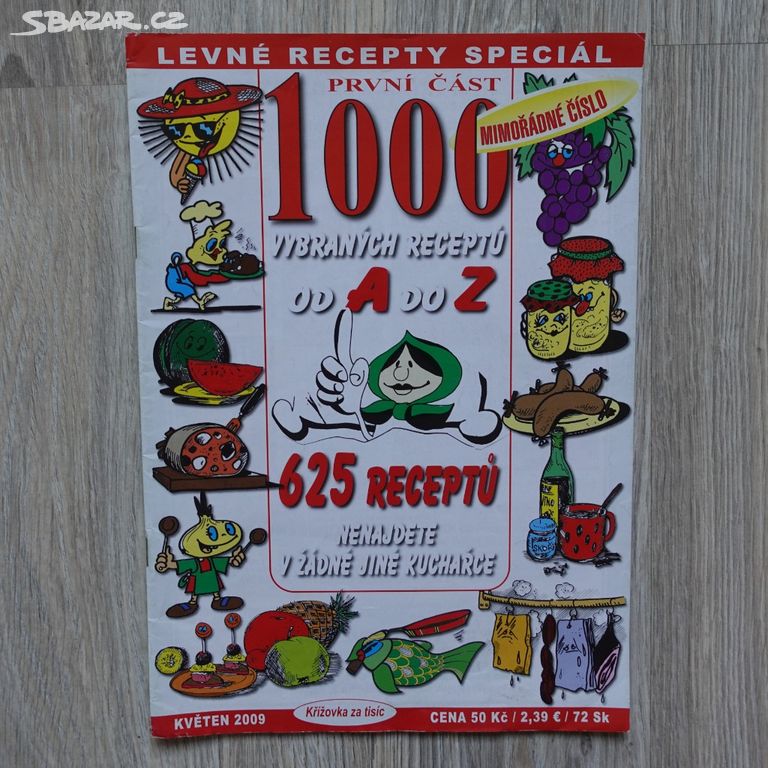 Časopis Levné recepty SPECIÁL - 1000 receptů