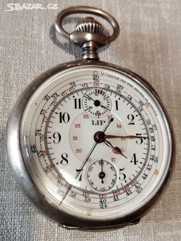 Kapesní hodinky značky Líp chronograf