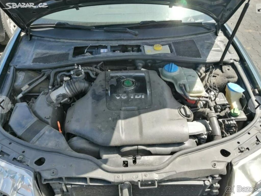 Motor BDG 2.5TDI 120KW V6 Škoda Superb 1 168tis