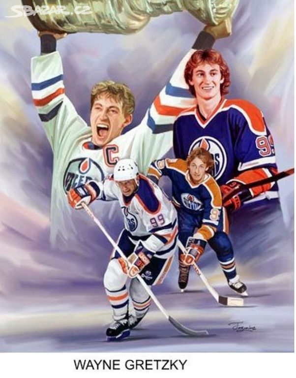 Gretzky Wayne - Edmonton Oilers -NHL hokej