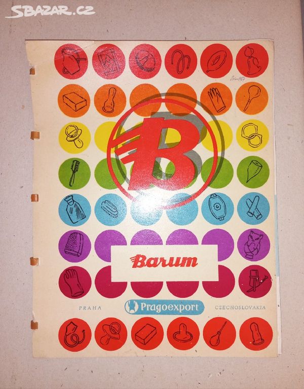 Starý katalog produktů firmy Barum
