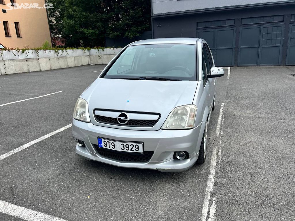 Opel Meriva ve verzi OPC, po servisu