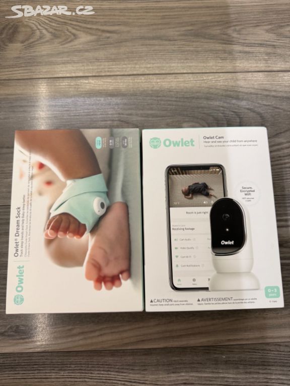 Owlet Monitor Duo Smart Sock 3 + Camera 2 mint