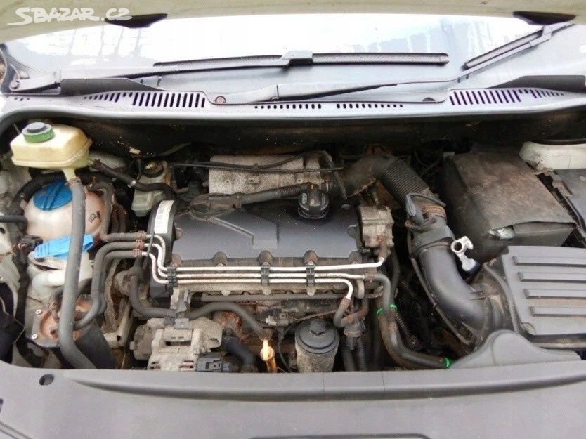 Motor BDJ 2.0SDI 51KW VW Caddy 2 149tis km