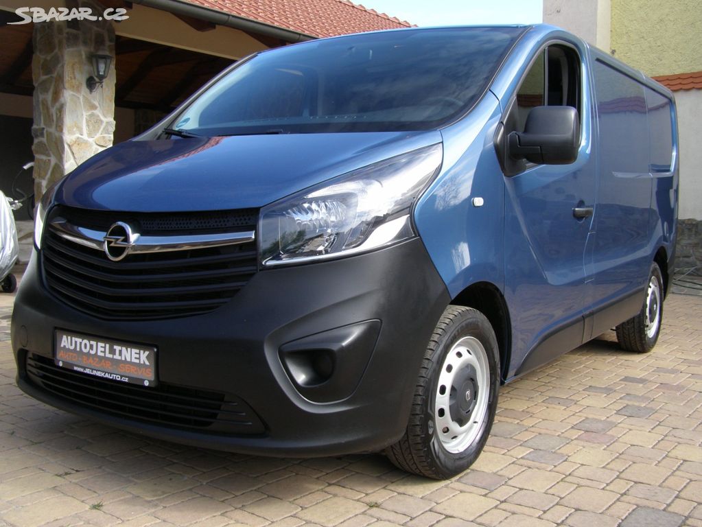 Opel Vivaro Trafic 1.6CDTI 2018 1 majitel 89kw