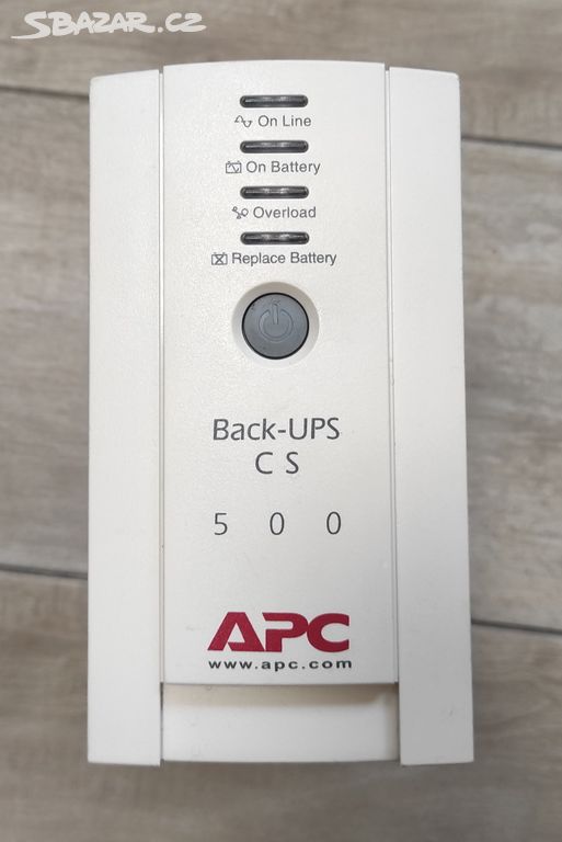 záložní zdroj APC Back-UPS CS 500 s novou baterií