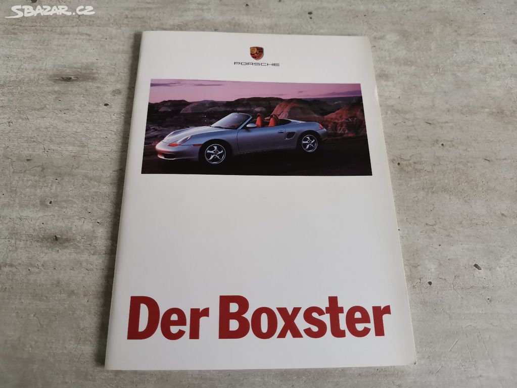 Prospekt Porsche Boxster (1996), 24 stran, německy