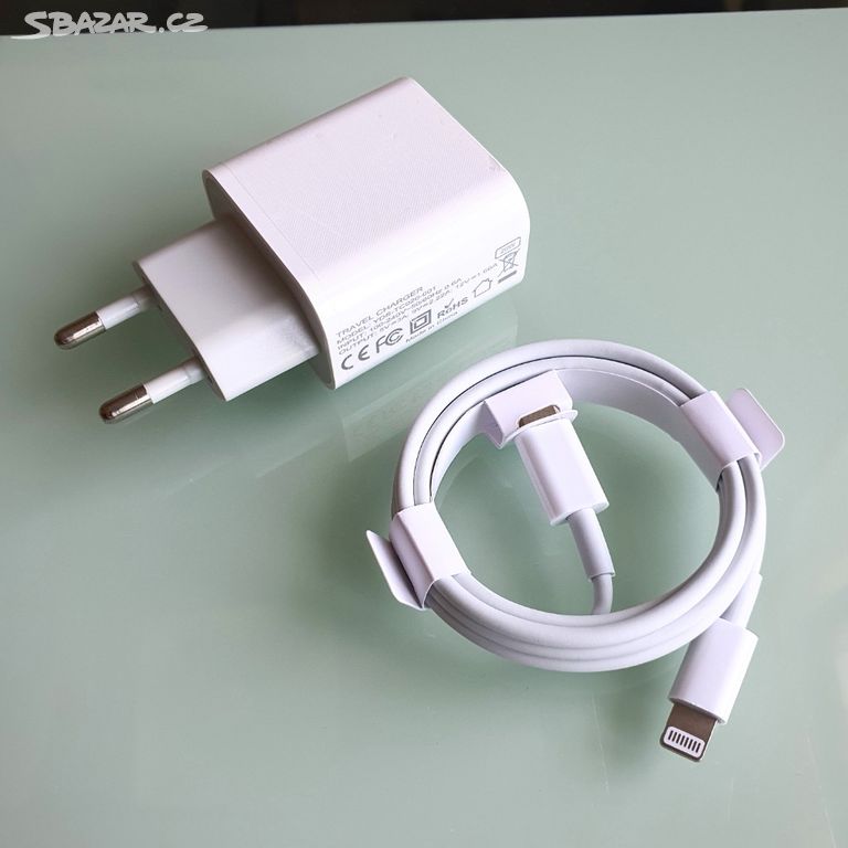 20W Nabíječka + Kabel USB-C/Lightning 1m