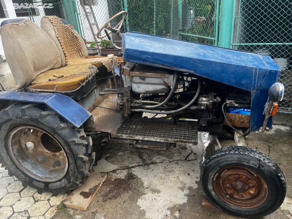 Traktor malotraktor domácí výroby