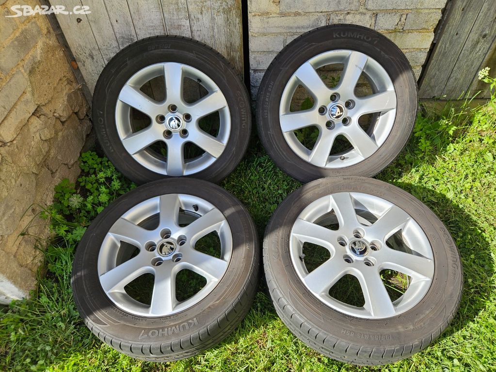 15" 5x100 ŠKODA FABIA, VW POLO letní sada