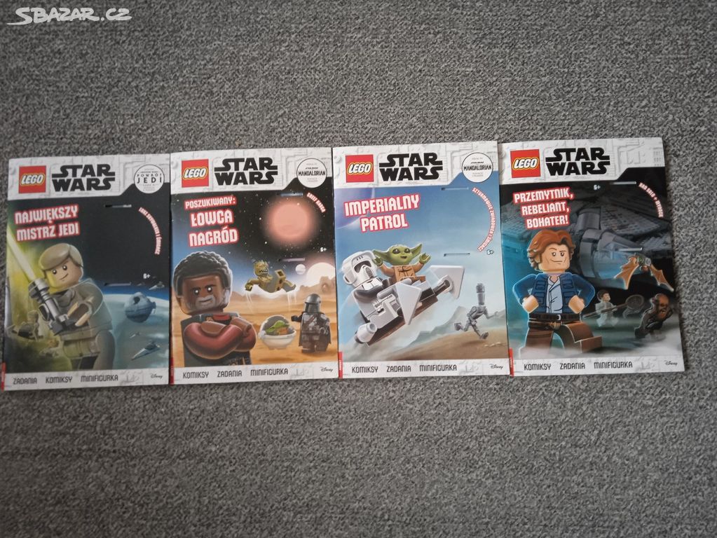 Nabízím Lego komiksy Star Wars nové-  V POLŠTINĚ