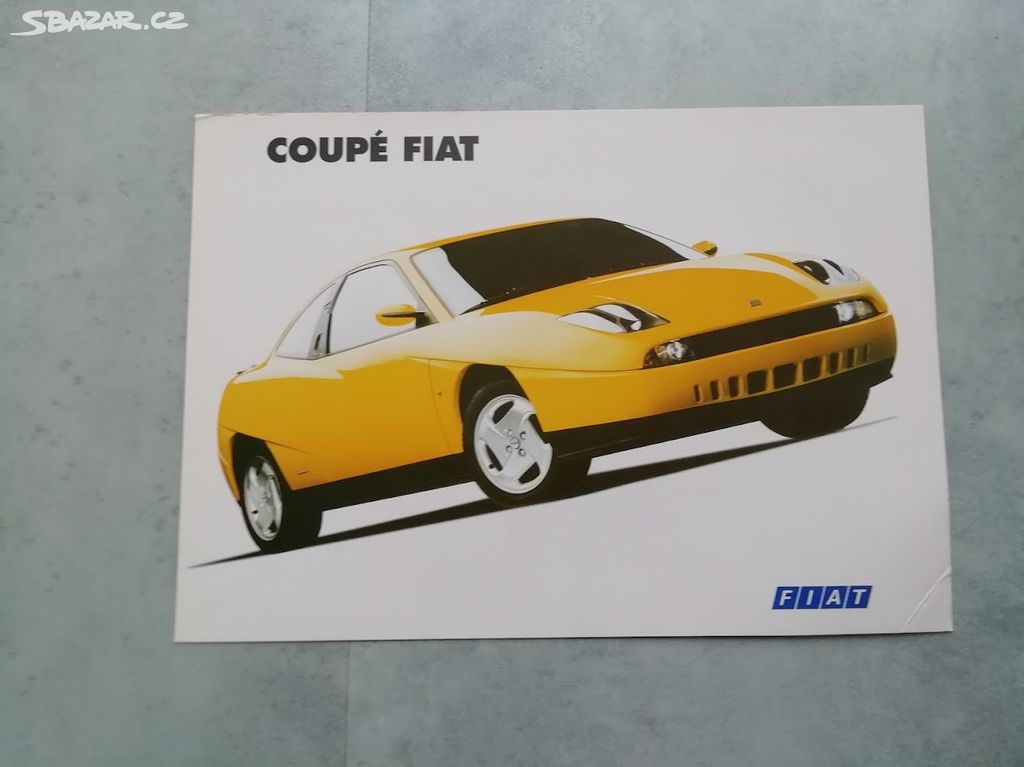 Fiat Coupe - CZ leták - doprava v ceně
