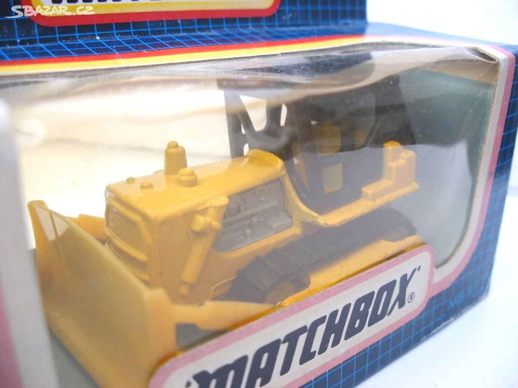 Matchbox Caterpillar Bulldozer, verze bez potisku