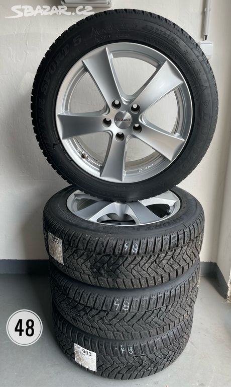 Zimní sada Dezent 17" 5x112 Dunlop 215/55/17