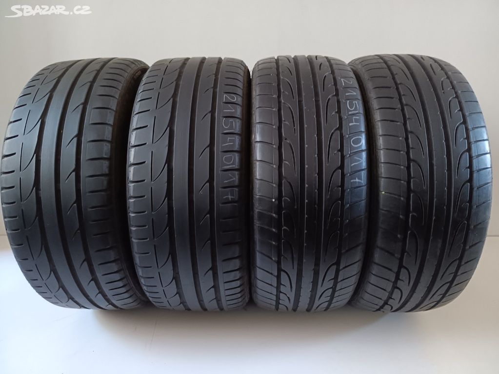 Letní pneu 215/40/17 Dunlop+Bridgestone