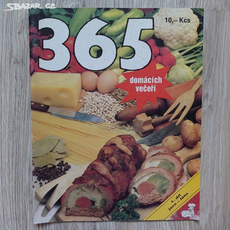 Časopis 365 domácích večeří - 1. díl - jaro/léto