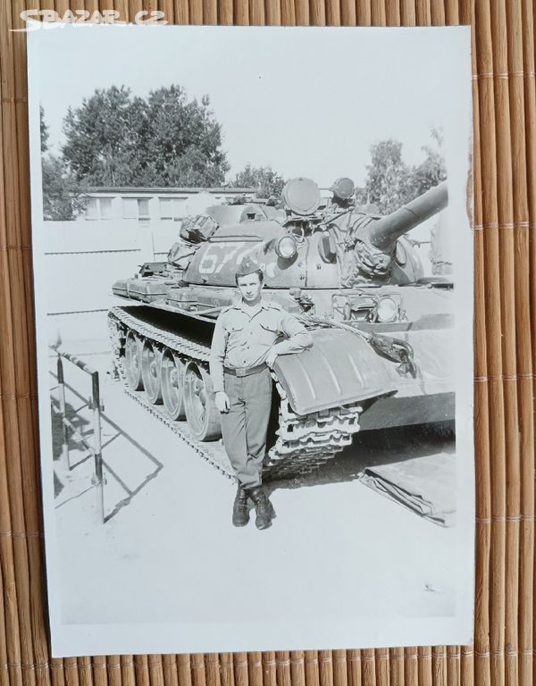 Tank, foto, voják, ČSLA