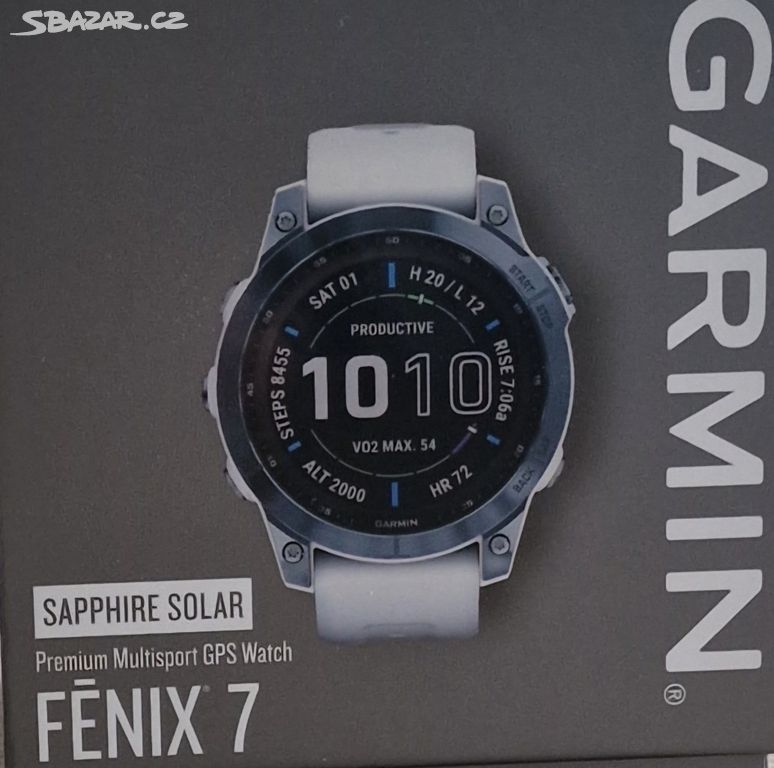 GPS hodinky Garmin 7 PRO  Fenix solarrr