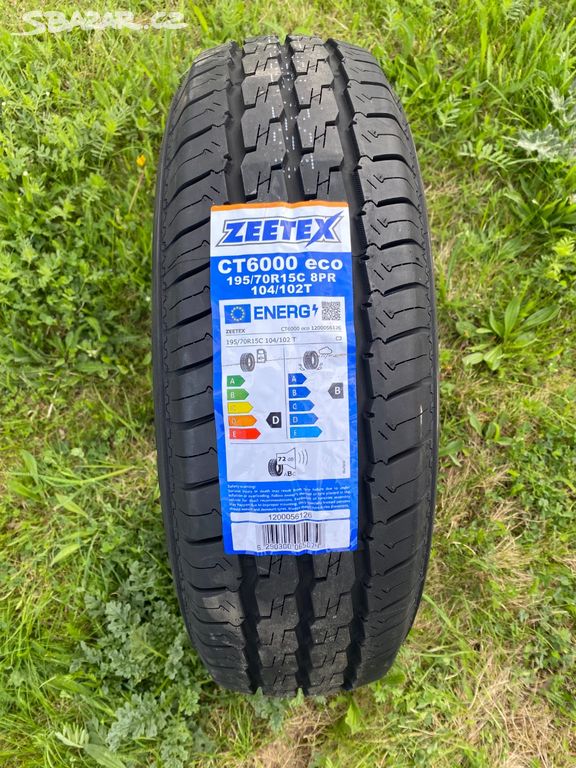 195/70 r15c Nové letní pneu Zeetex 195/70 r15c