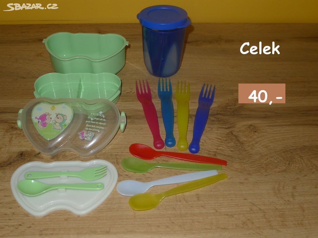 Dětské plastové nádobí