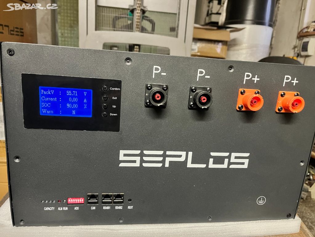 Baterie Lifepo4 SEPLOS 14.3 kW, 48V 280Ah