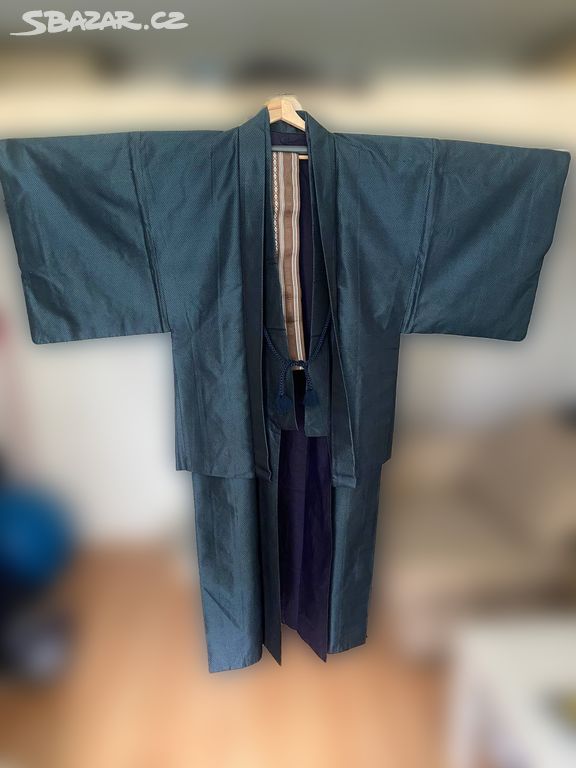 Kimono + haori + obi Mužské