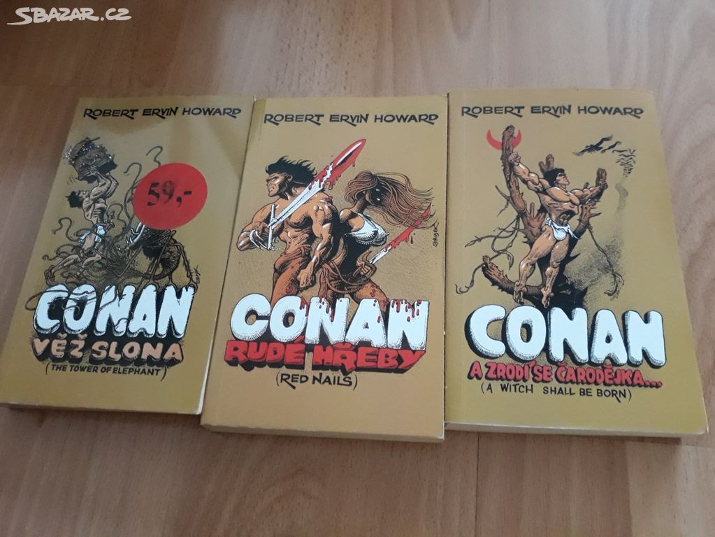 3x Robert Ervin Howard - Conan