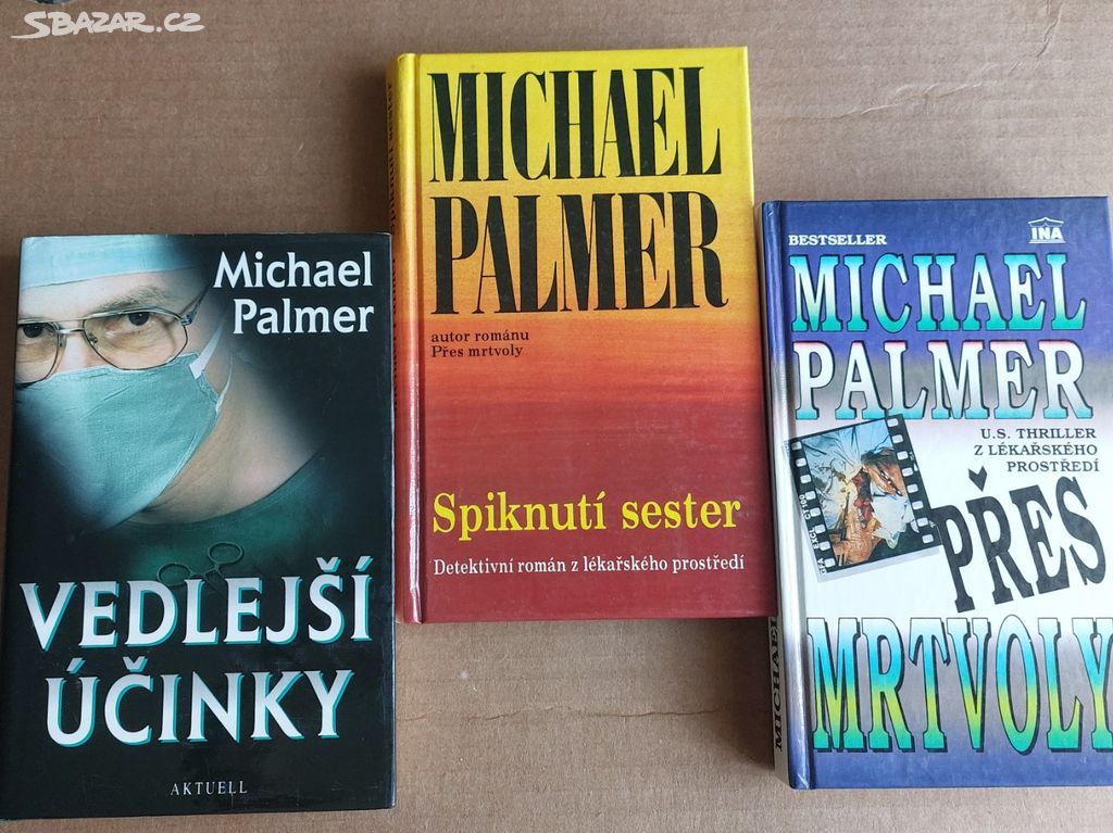 MICHAL PALMER-tyto 3 knihy CELKEM za 99 Kč