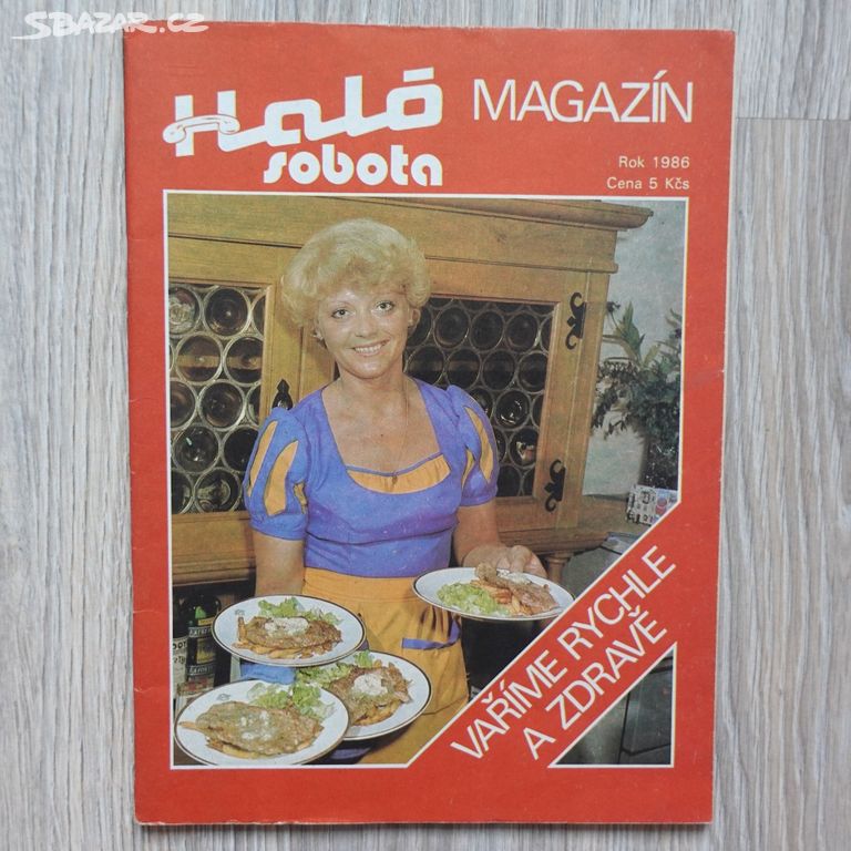 Časopis Haló sobota magazín - 1986