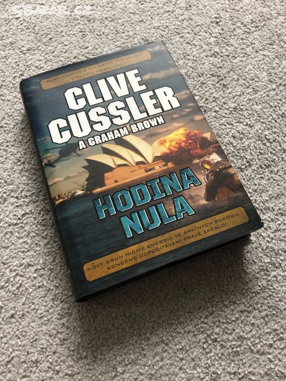 Kniha Hodina nula od Clive Cussler - nová
