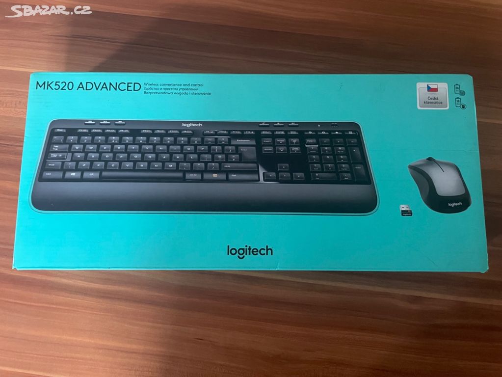 Set klávesnice s myší Logitech Combo MK345 CZ,