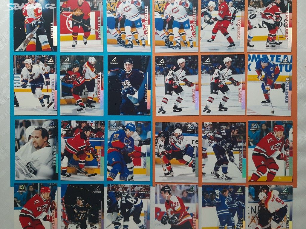 NHL karty 1997 - 1998 _ PINNACLE _