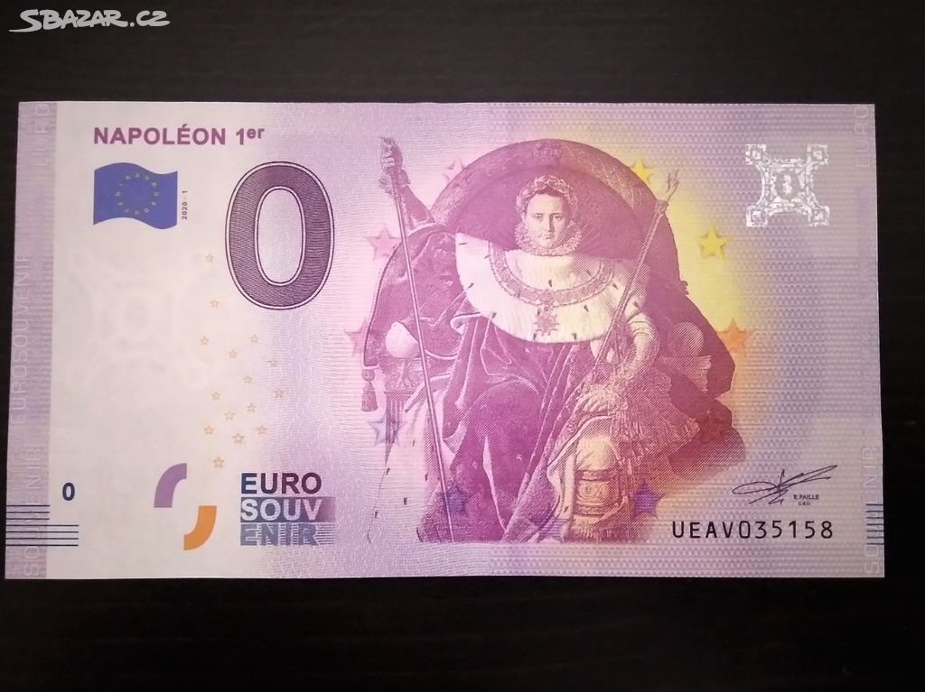 Bankovka 0 euro - Napoleon, Francie