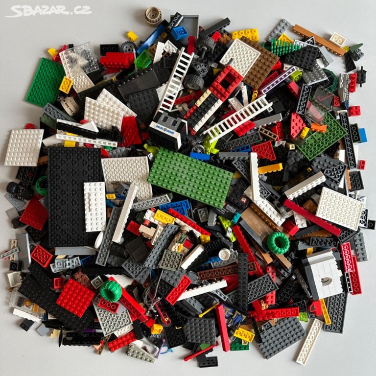 Mix NEORIGINALNICH LEGO kostek (2,5 KG) - 16