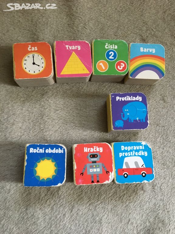 Miniknížky pro děti 8 kusů