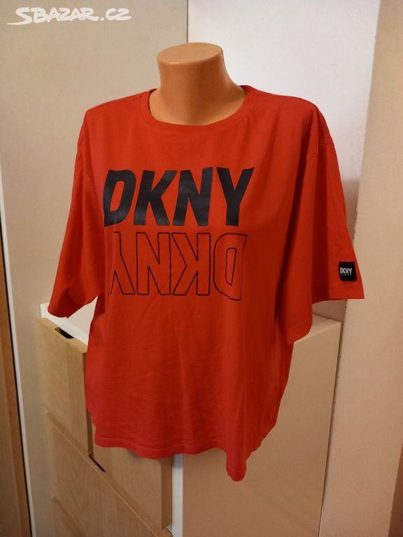 Dámské volné tričko DKNY vel. XL - XXL - XXXL