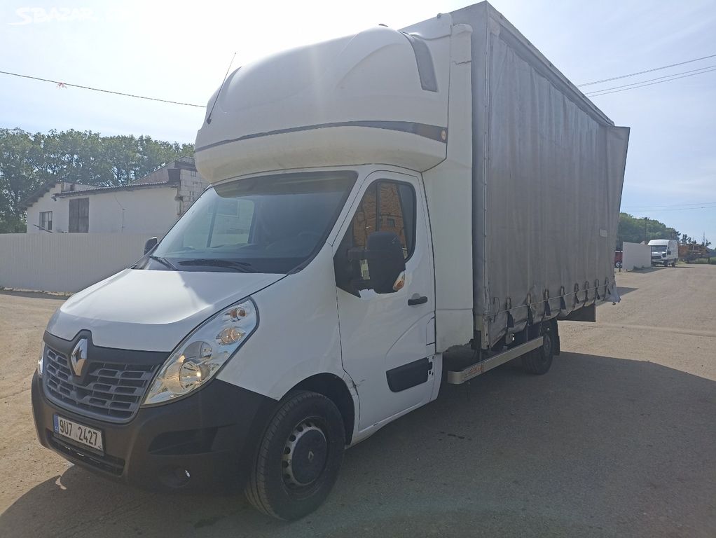 RENAULT MASTER 2.3 DCI 125kw plachta 2018