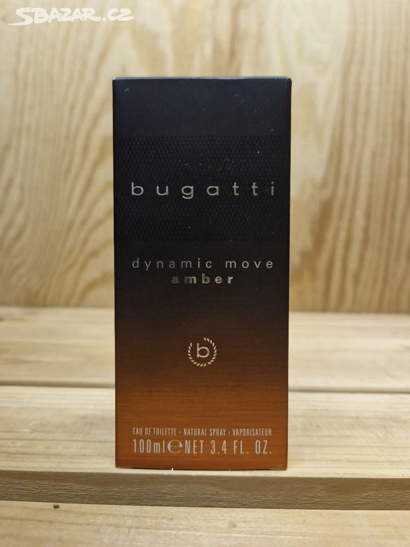 pánská toal. voda Bugatti Dynamic Move Amber 100ml